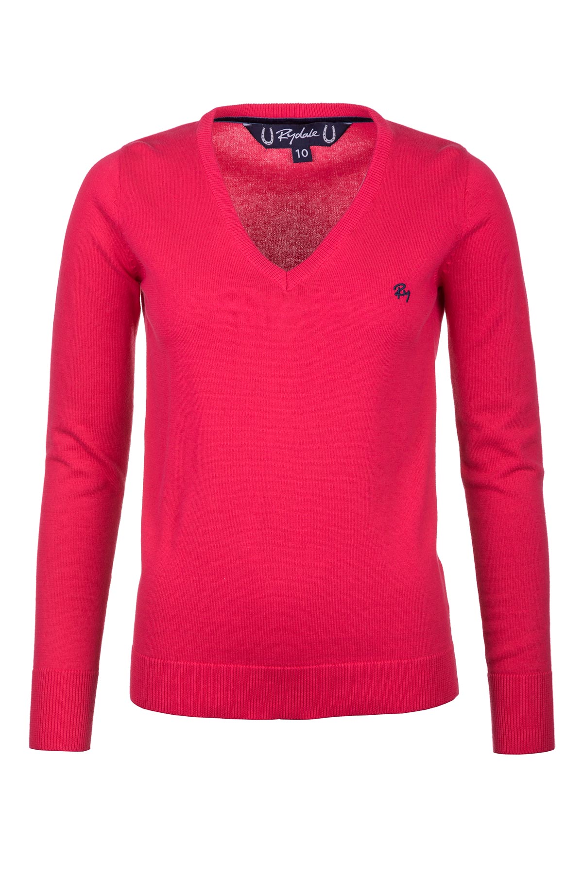 Ladies V Neck Jumper Uk Womens Fine Knit Sweater Rydale