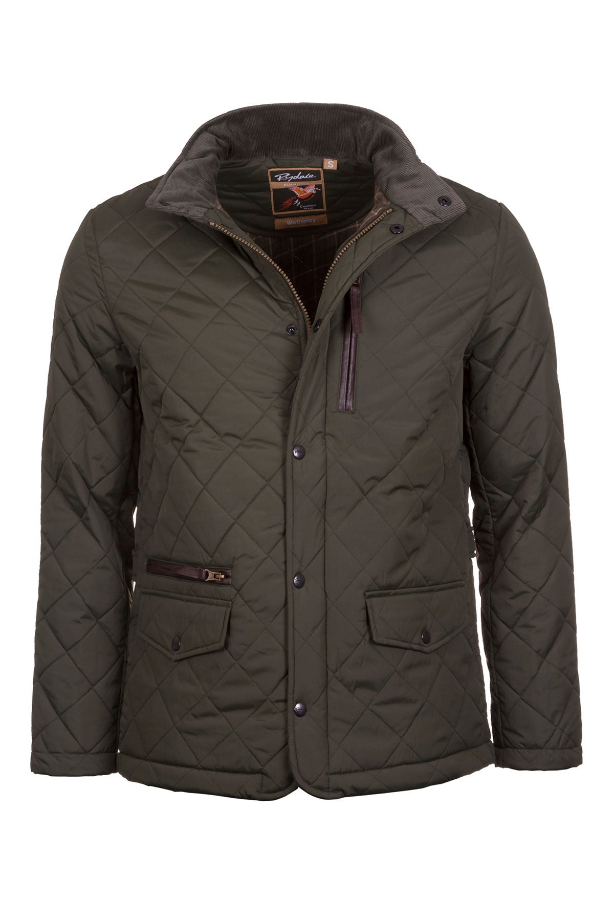 Mens Diamond Quilted Jacket UK | Quilted Coat | Rydale