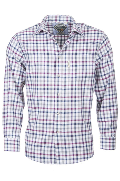 Mens 100% Cotton Country Check Shirts UK | Rydale