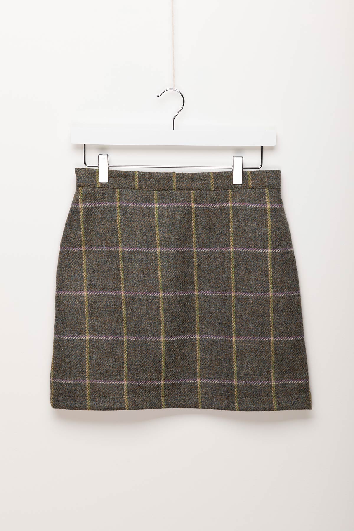 Ladies Short Tweed Skirt UK | Wool Tweed Skirt | Rydale