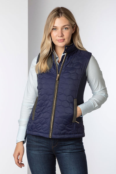 Ladies Quilted Gilet UK | Womens Diamond Quilted Gilet | Rydale