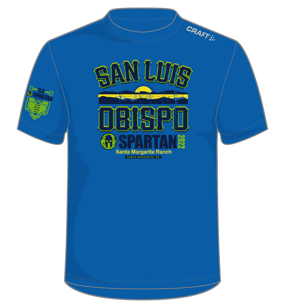 SPARTAN 2022 San Luis Obispo Venue Tee