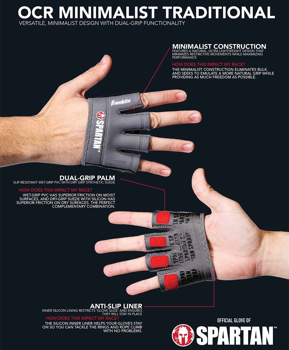 SPARTAN by Franklin OCR Minimalist Traditional Gloves