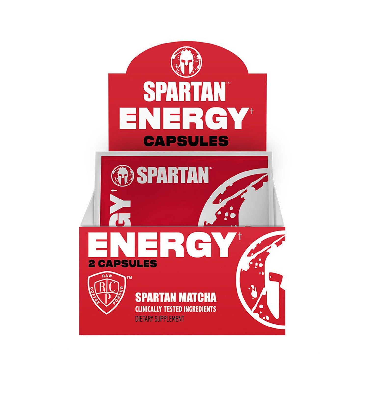 SPARTAN Energy Capsules - Box of 15 Packs