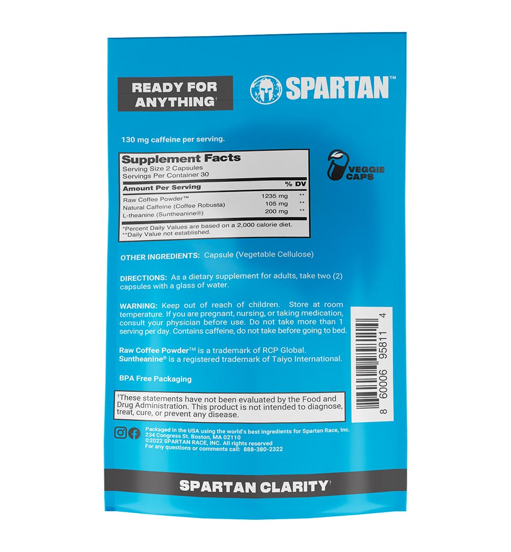 SPARTAN Focus Capsules - 30-Serving Pouch