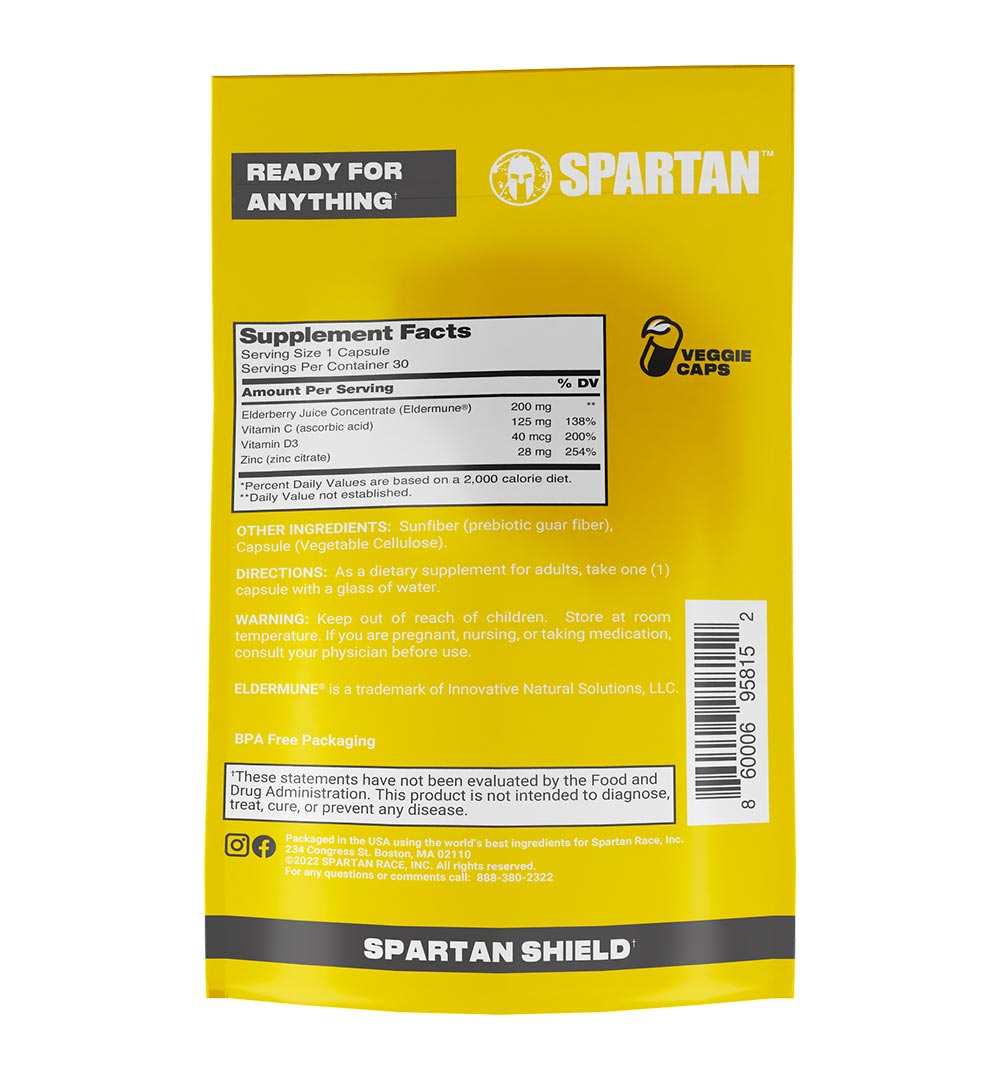 SPARTAN Immune Capsules - 30-Serving Pouch