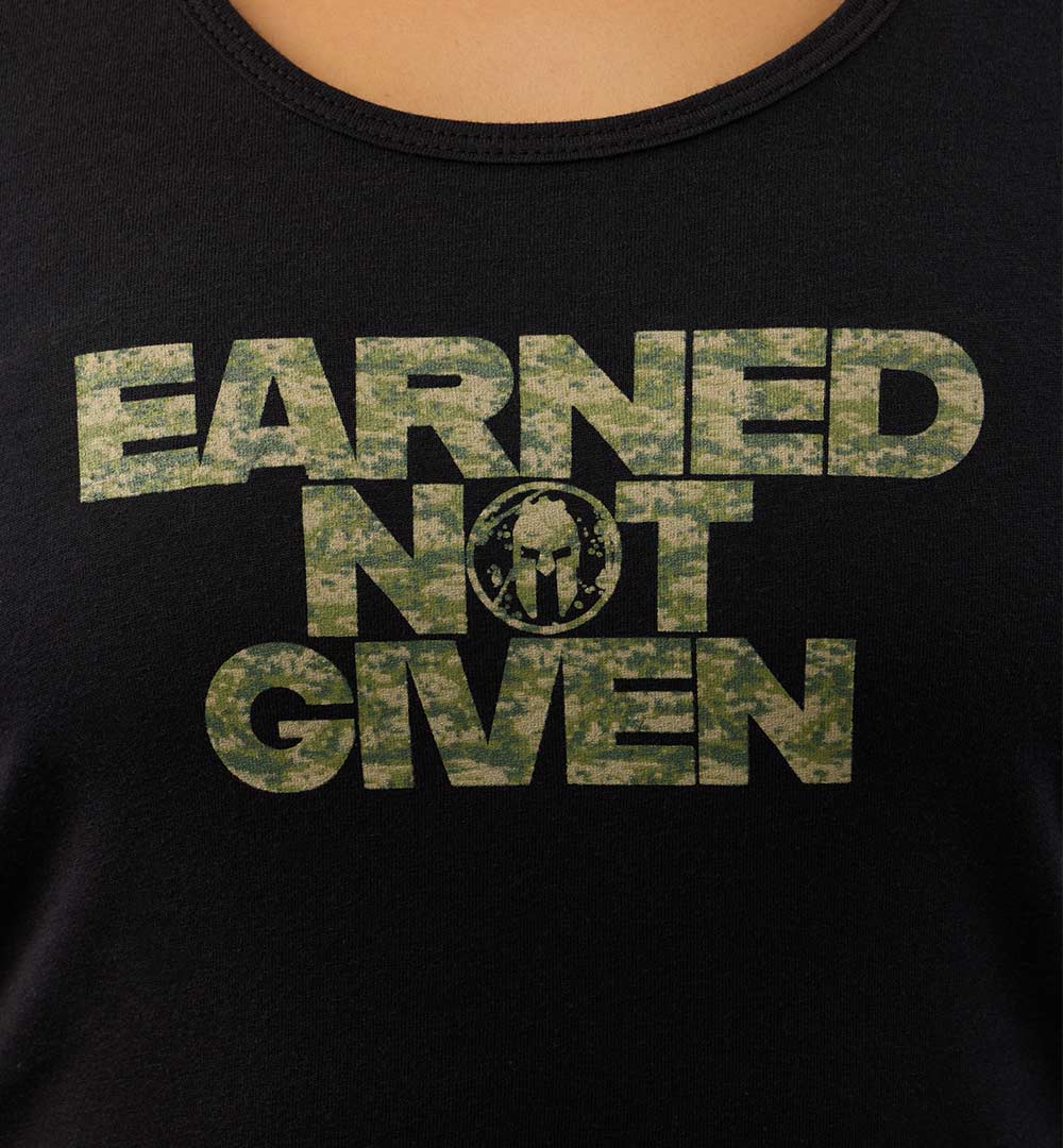 SPARTAN Earned Not Given Tank - Women