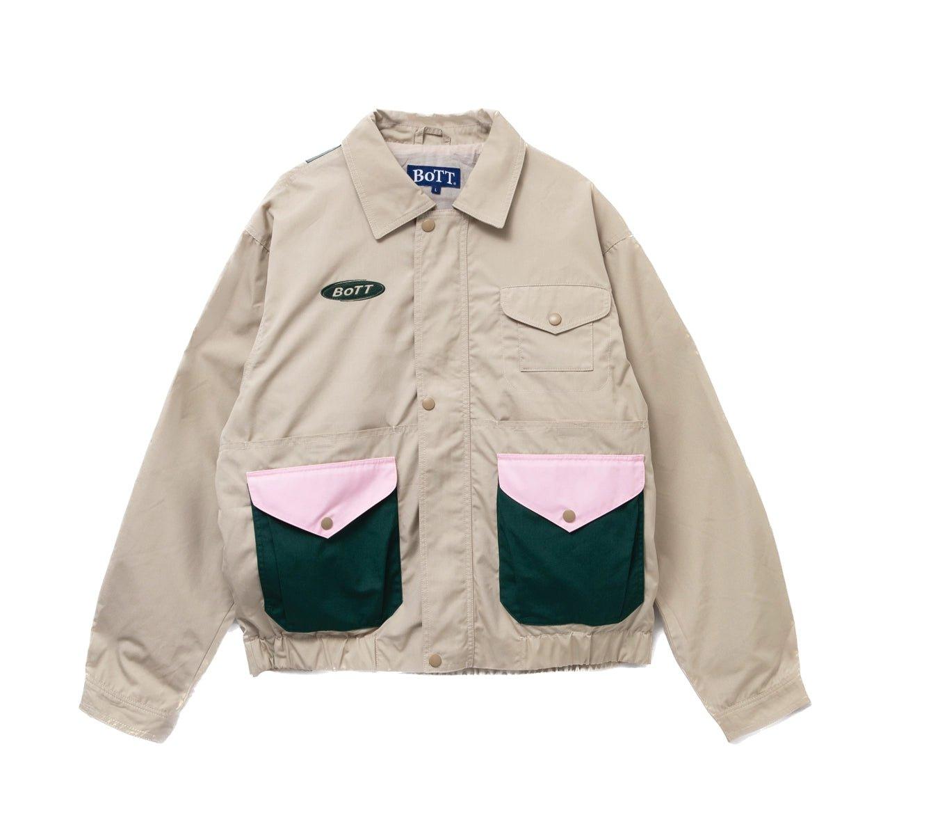 当店だけの限定モデル BOTT/ボット サイズ:XL Pocket (ボット) pullover ネイビー jacket Multi ...
