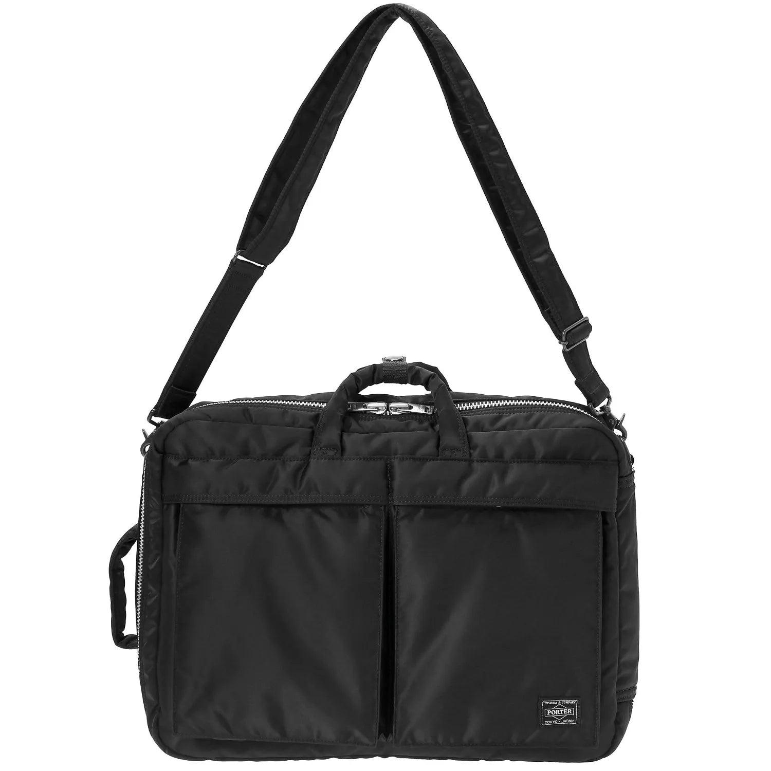 Porter-Yoshida & Co Tanker 3-Way Briefcase - Black