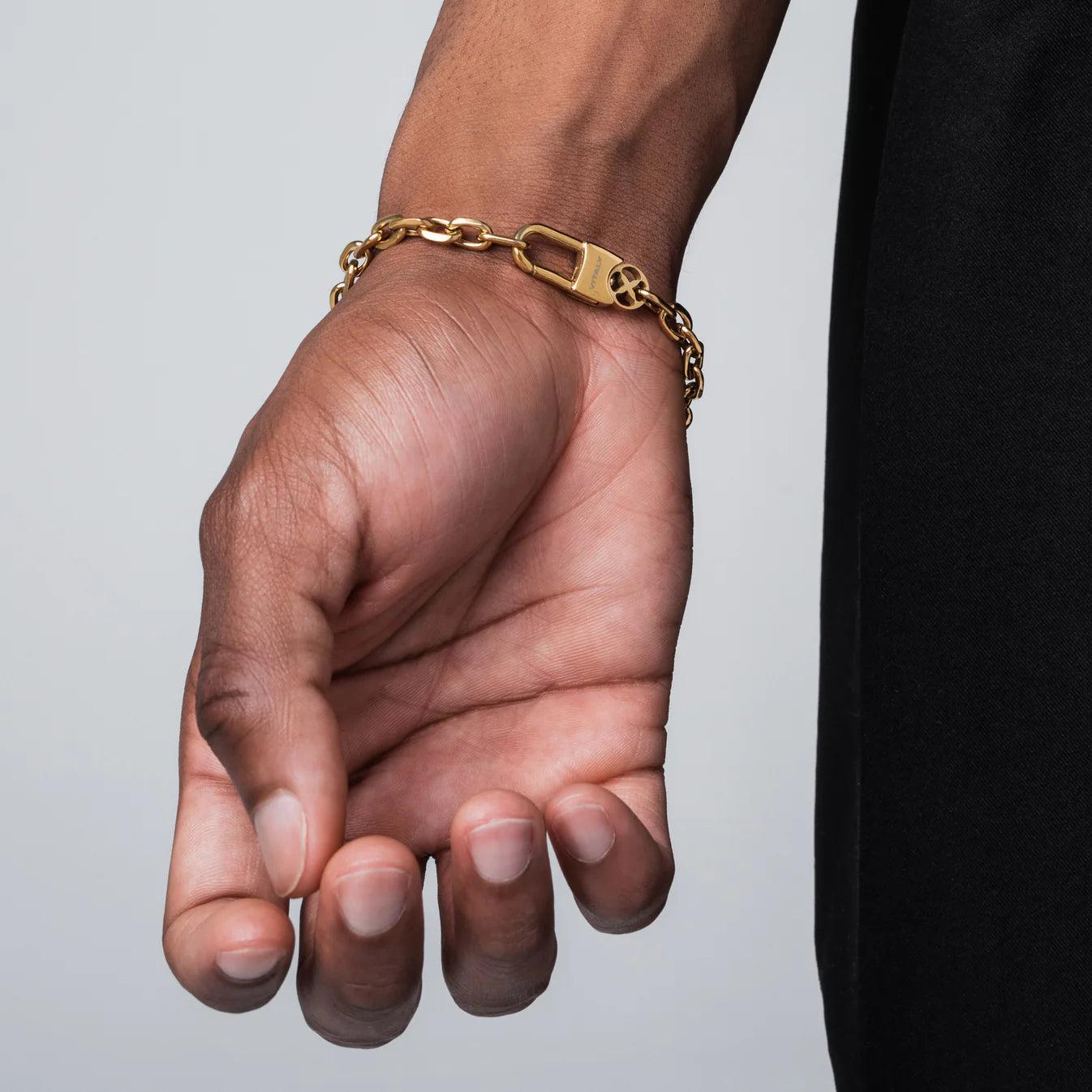 Amazon.com: Nuragold 10k Yellow Gold 9mm Thick Miami Cuban Link Chain  Bracelet, Mens Wide Jewelry Box Clasp 7