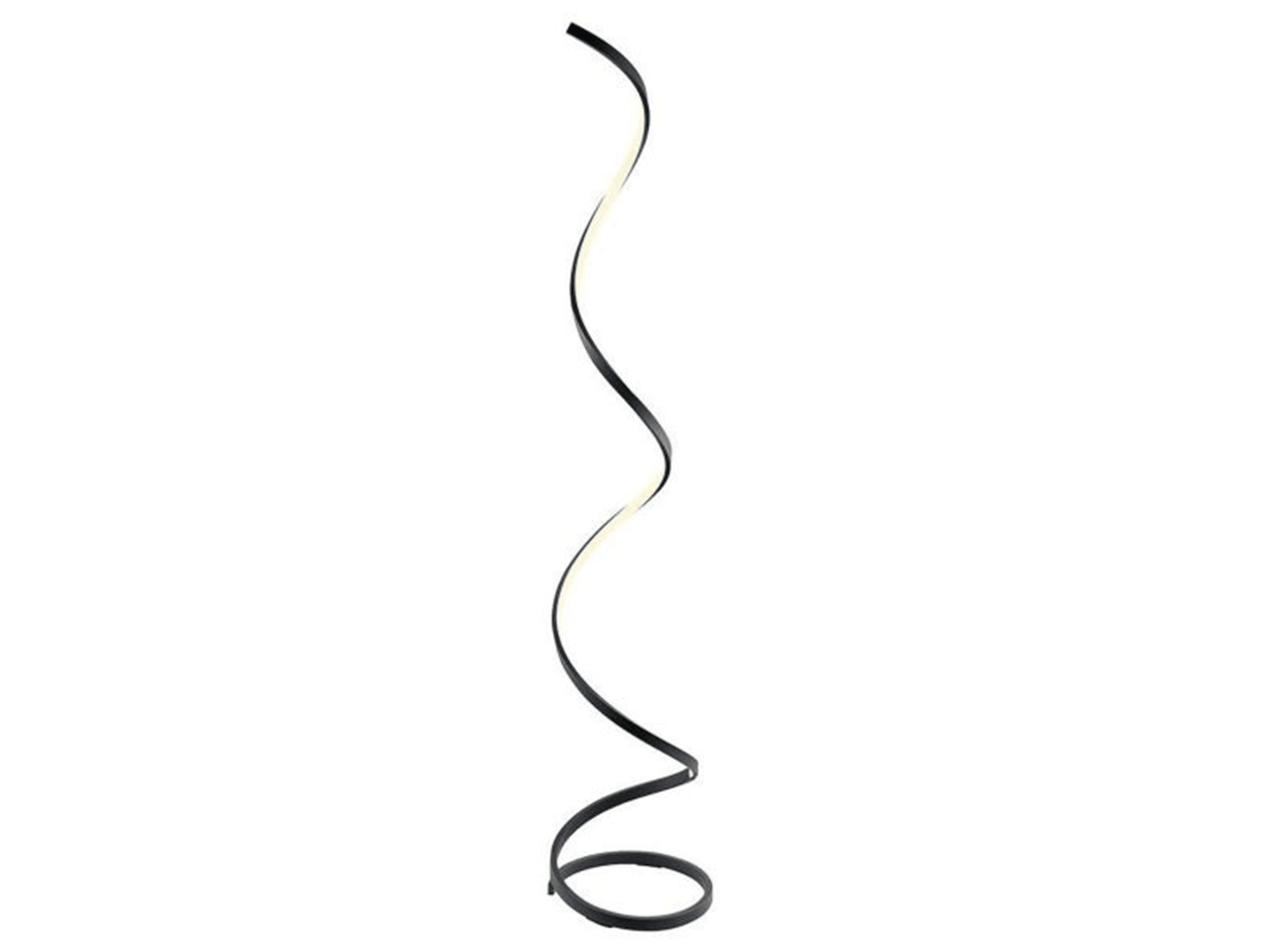 Finesse Decor Modern Spiral LED 61  Floor Lamp Dimmable Led Strip