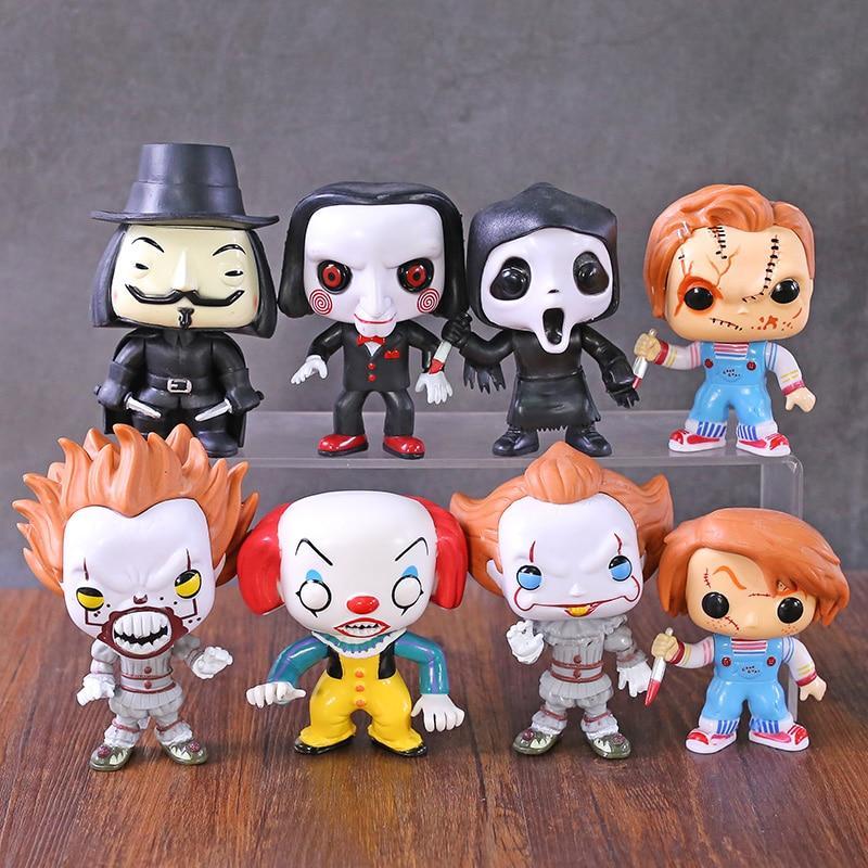 Spooky characters action figures