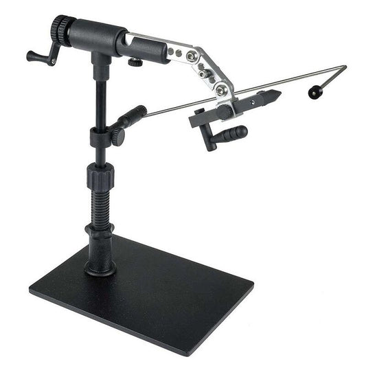  Kingfisher Fly Fishing Clarkfork True Rotary Fly Tying Vise,  Gold : Sports & Outdoors