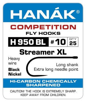 Hanak 900 streamer-long nymph barbless hook – Tactical Fly Fisher