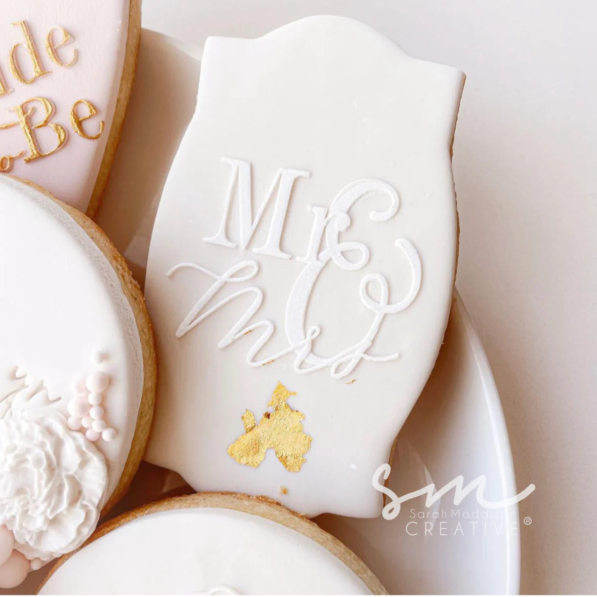 MR & MRS - Sarah Maddison Cookie Stamp