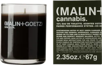 Malin + Goetz Cannabis Scented Candle