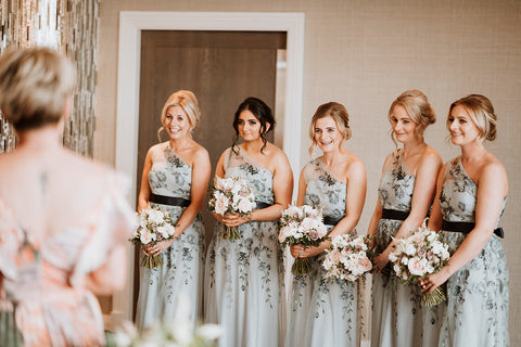 navy blue bridesmaid dresses