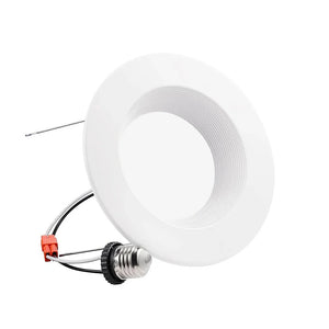 Baffit 6" Glare-free Retrofit LED Recessed Light - 15W Dimmable with Baffle Trim - Torchstar Lighting