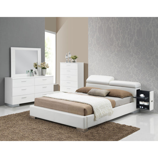 Modern Upholstered Platform Bedroom Furniture Set 152