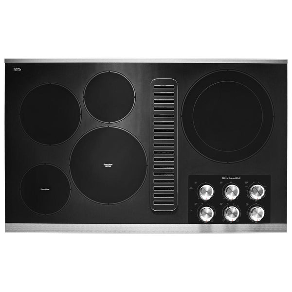 KitchenAid 30-inch Built-in Electric Cooktop with Even-Heat™ Element K