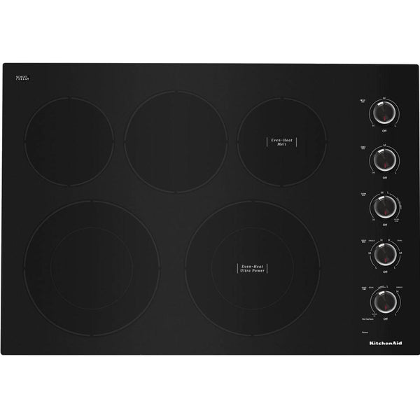 KitchenAid KCES950KSS 30 Inch Electric Smoothtop Cooktop