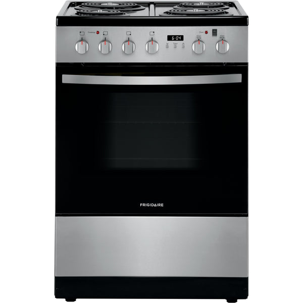 Hotpoint 24-inch Freestanding Electric Range with Front Controls RAS30