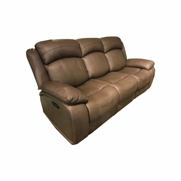 Leather Italia USA Portland Glider Leather Recliner 1555-EH12109G-0110