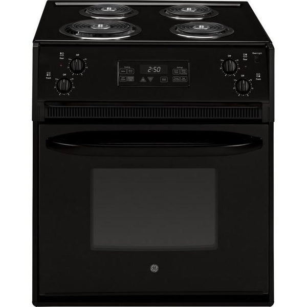 JB645DKBB GE 30 Freestanding Electric Range with Ceramic Glass Cooktop -  Black