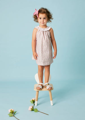 Bishop Girl's Baby Dress in Smock “Alejandra” Knit - Bloom Todds