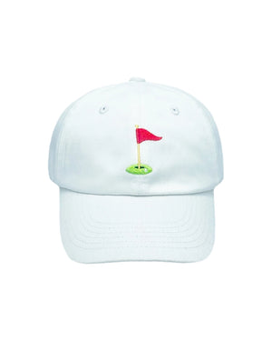 Golf Flag Baseball Hat (Boys) - Bloom Todds