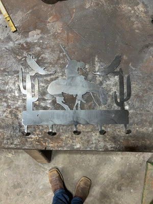 End of trails key hooks - Kw Designs and Fabrication