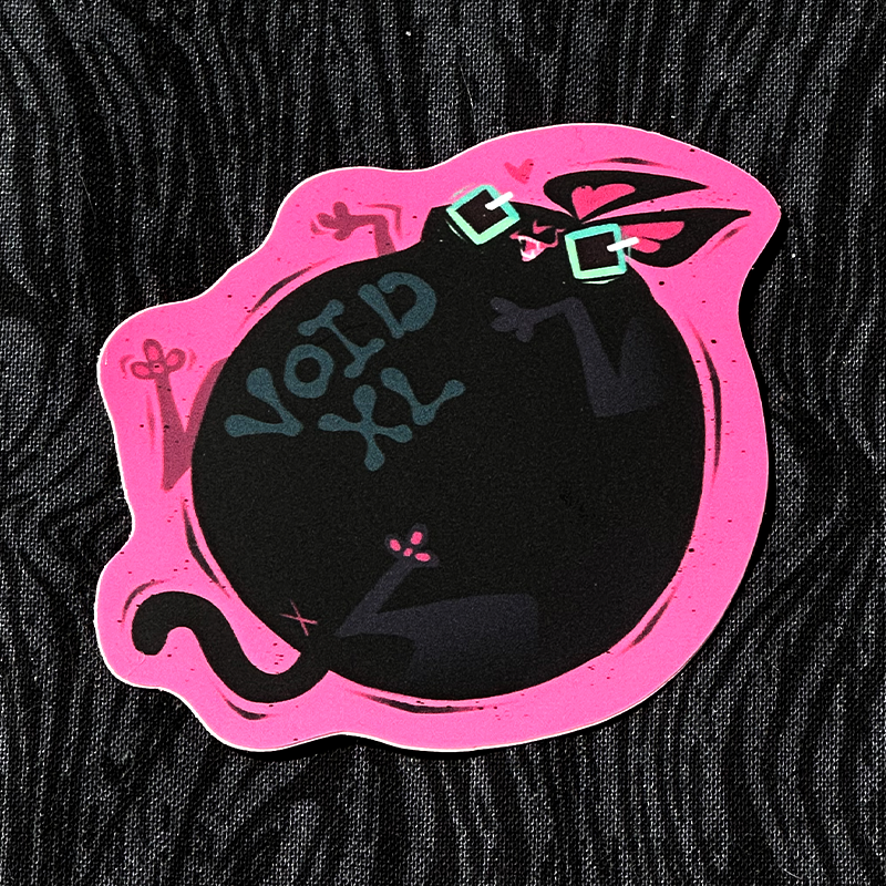 'Void XL' Sticker 3.5"