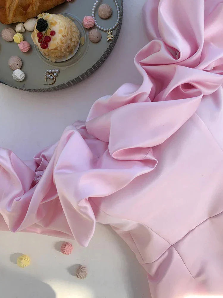 Ruffles Off-shoulder Bodycon Mini Dress - Image 14