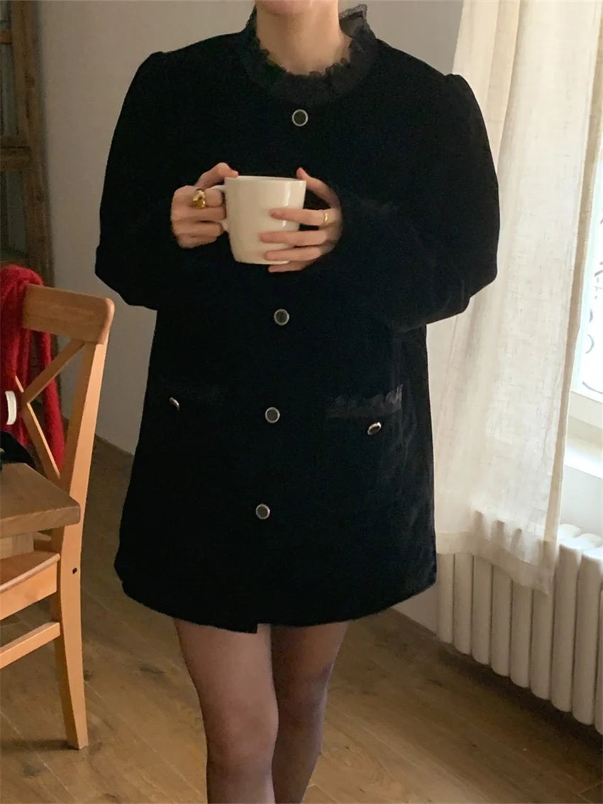 Elegant Mini Dress for French Women Work Wear in - Image 4