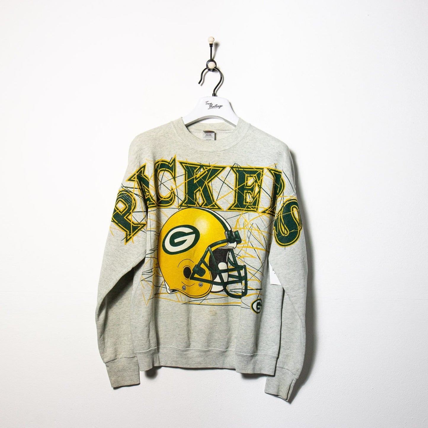 yellow green bay packers sweatshirt