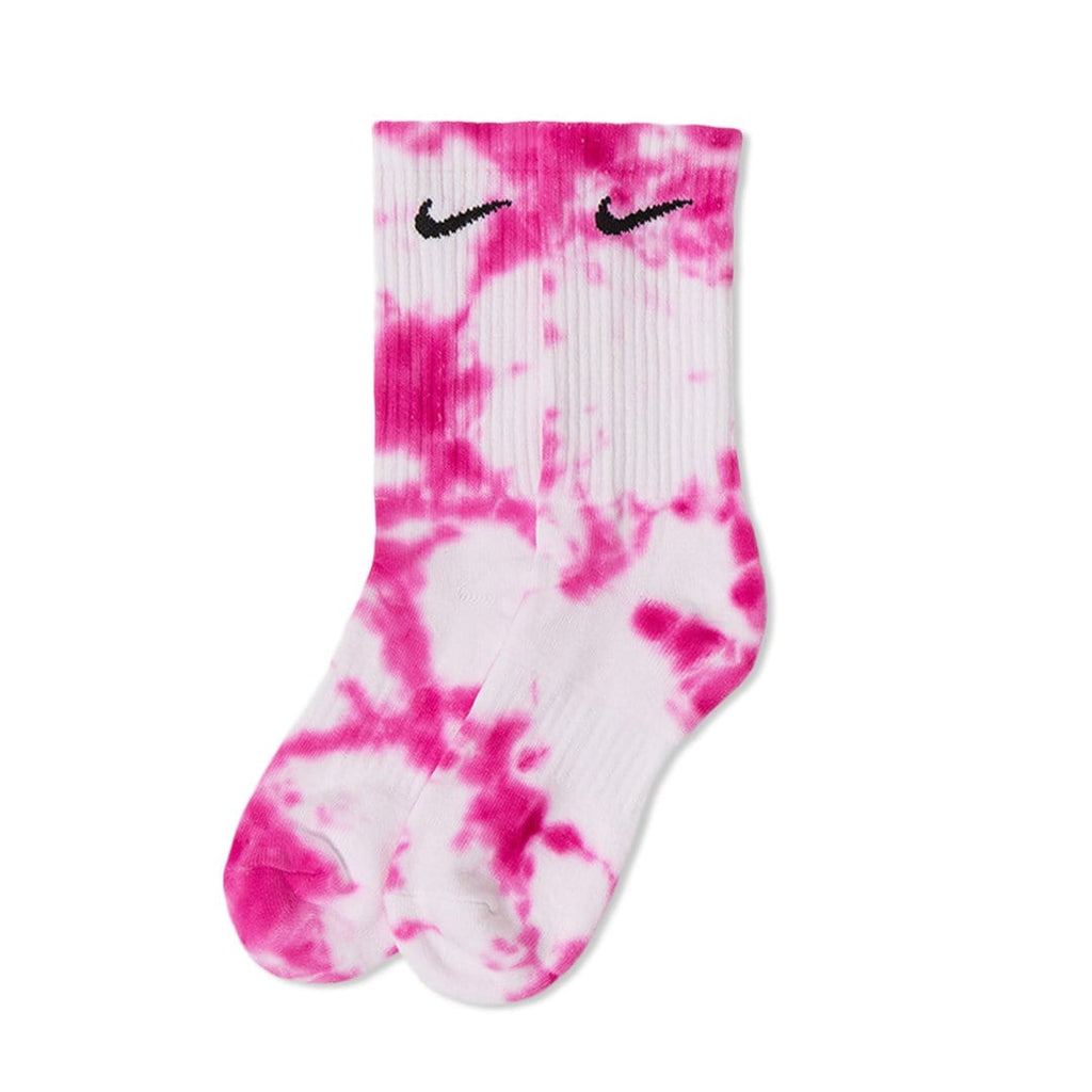 white nike socks tie dye