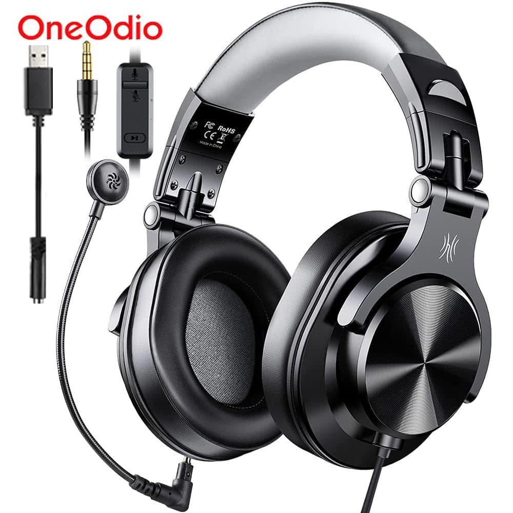 OneOdio A70 Black Gold Head-mounted Wireless Bluetooth Stereo Headset –  Eurekaonline