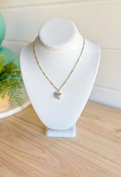 Linked In Love Necklace