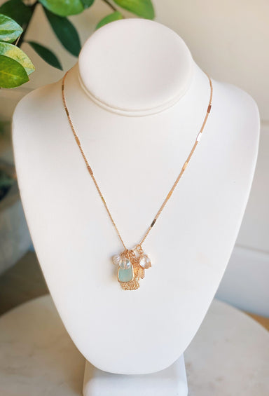 Grab Your Attention Layered Necklace, Groovy's, Gold