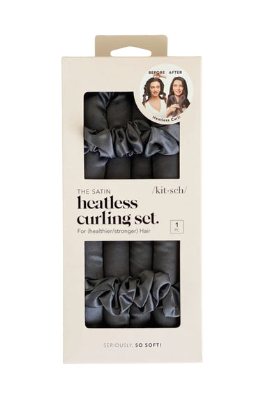 Satin Heatless Curling Set - Sunset Tie Dye – KITSCH