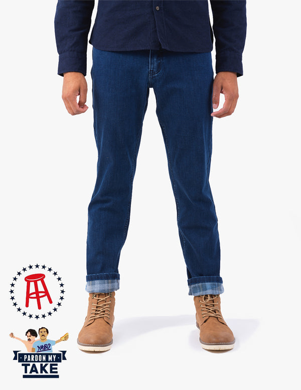 Winter Jeans - Flannel/Sherpa-Lined & ThermoStretch – Mugsy