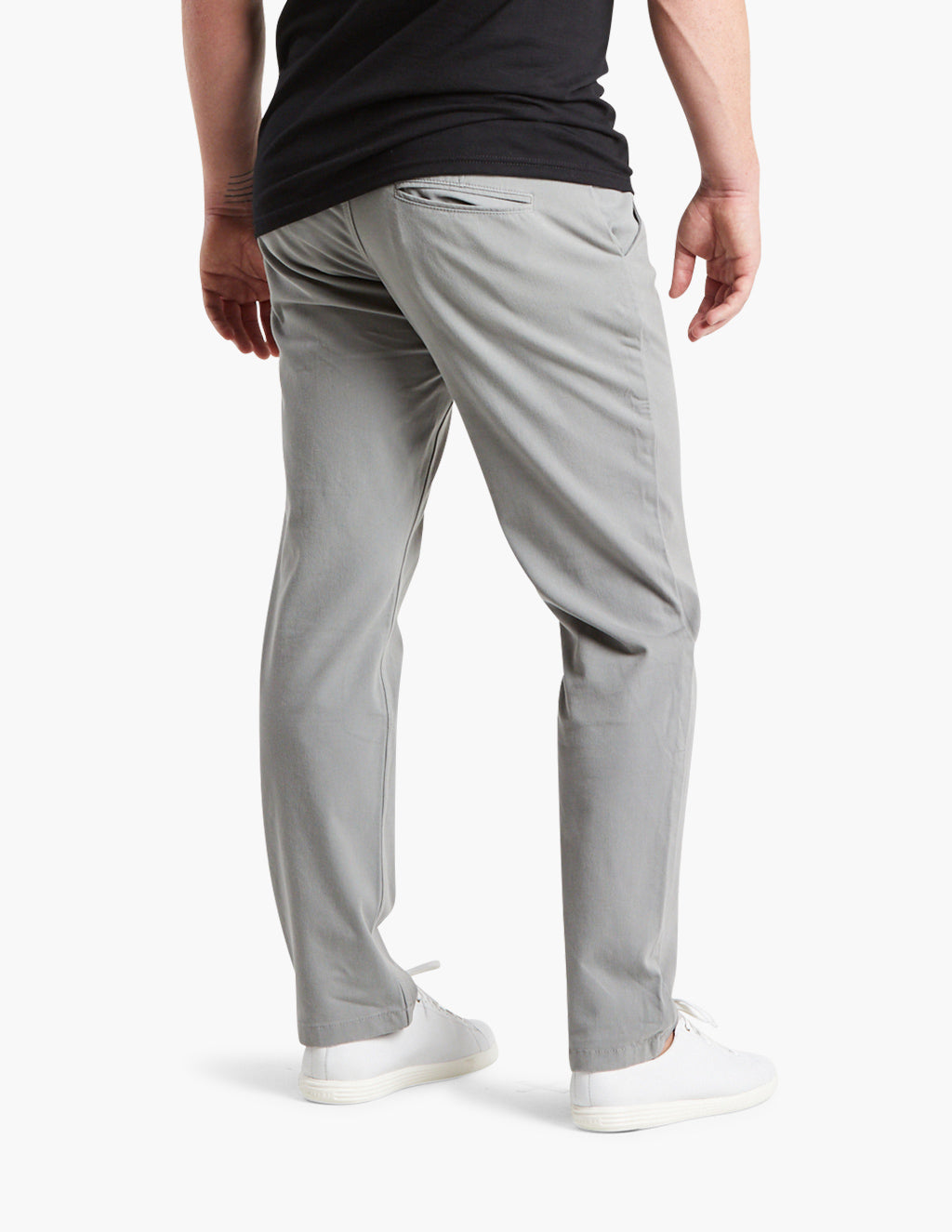 Damens Gray Men's Chino Pants - Comfortable Chinos by Mugsy