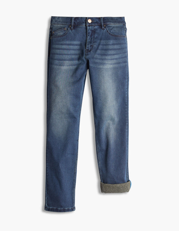 Jeans & Winter - ThermoStretch Flannel/Sherpa-Lined Mugsy –