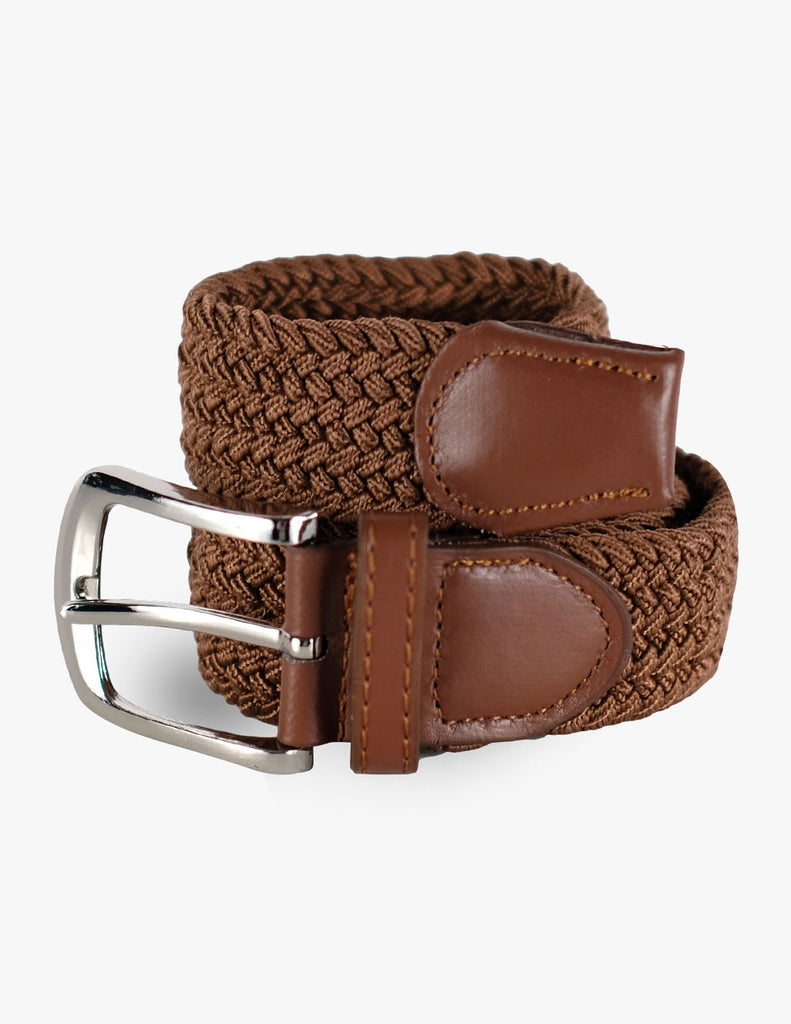 stretchy brown belt