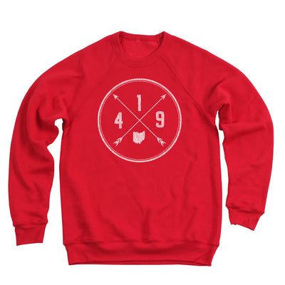 419 Area Code Cross Ultra Soft Sweatshirt Clothe Ohio Ohio Shirts And Apparel