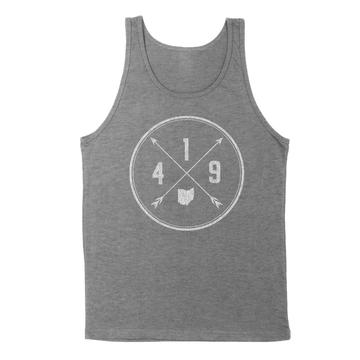 419 Area Code Cross Men S Unisex Tank Clothe Ohio Ohio Shirts And Apparel