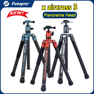 Fotopro X-Aircross 3 Carbon fiber Extendable Tripod Lightweight - DJVWellnessandPets
