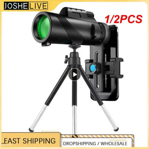 1/2PCS Professional Telescope 80X100 4K Zoom Tripod - DJVWellnessandPets