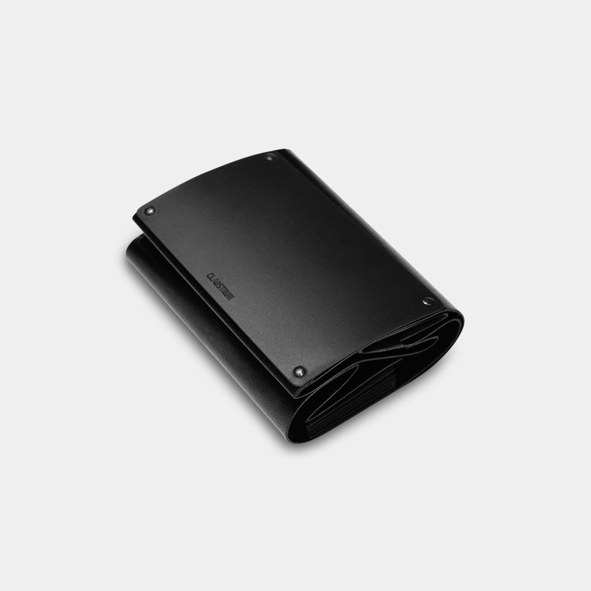 Claustrum - Articular Wallet 'S' (Black Matte Finish) - KOHEZI