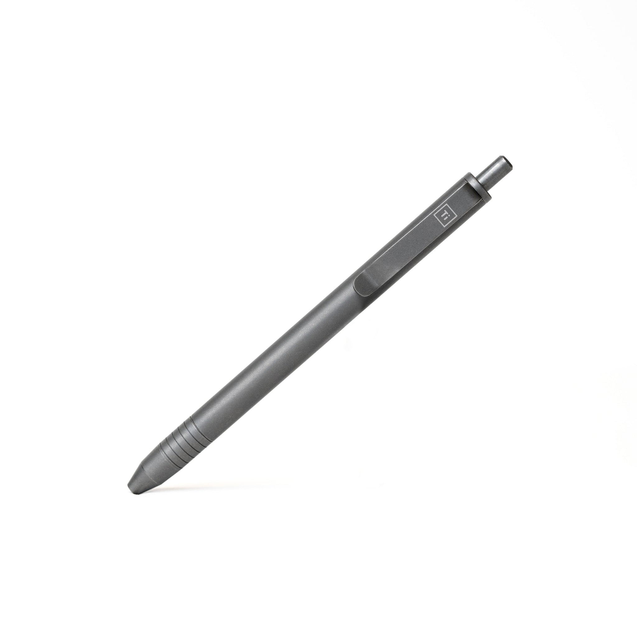 Big Idea Design Click Refillable EDC Pen (Black Ti) - Blade HQ